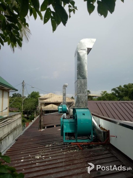 Exhaust motor/Fresh Air Supply and Installation