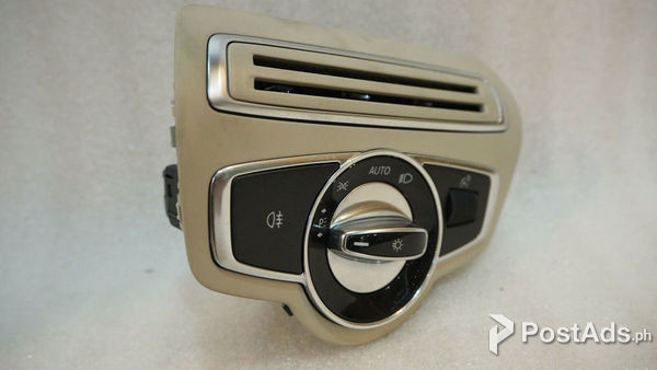 Mercedes W205 C180 2015 Headlight Control Panel Switch