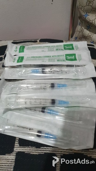 Top quality Indoplas 3cc Disposable Syringe Box of 100