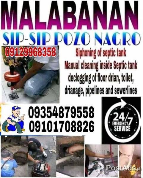 RRE malabanan siphoning septic tank plumbing services tanggal barado