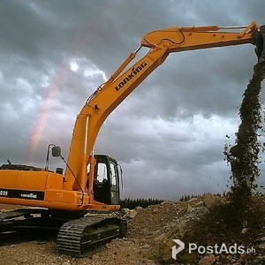 Backhoe Lonking 0.4 Cubic CDM6235 Hydraulic Excavator Long arm | PostAds PH