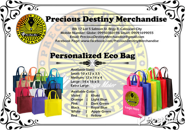 Personalized Eco Bag / Tote Bag with print