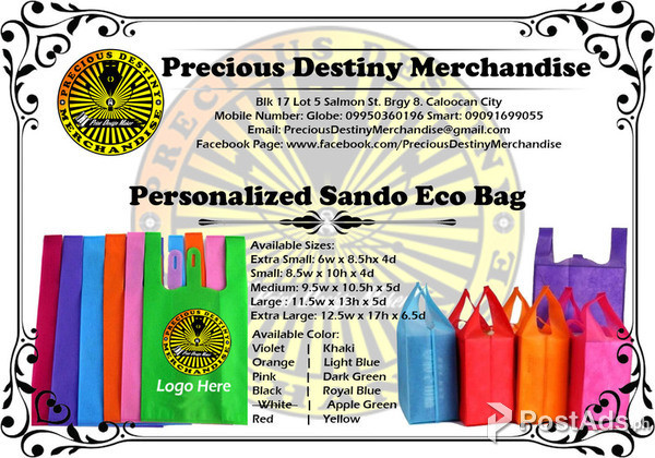 Personalized Sando Bag / Sando Eco Bag with print