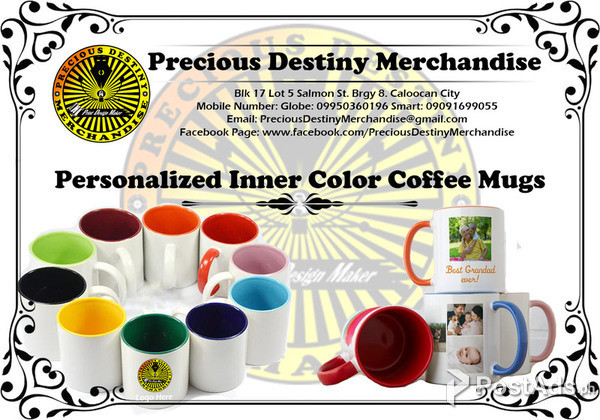 Inner Color coffee Mugs with print