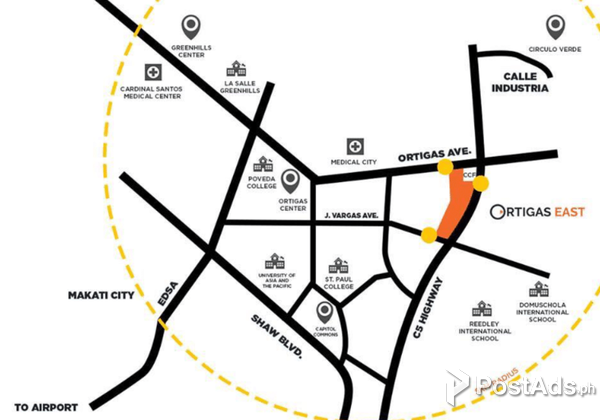 Studio Preselling Condo in Ortigas East,Pasig - Maple Tower by Ortigas