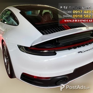 2021 PORSCHE CARRERA 4S RED ON WHITE | PostAds PH