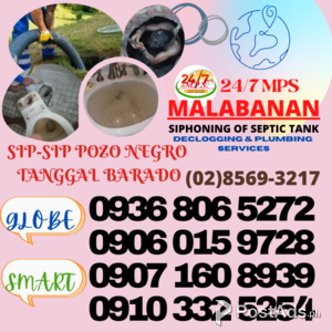 tondo manila MPS 24/7 MALABANAN SIPHONING PLUMBING SERVICES | PostAds PH