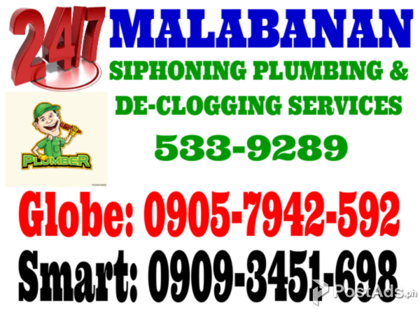 Alabang Malabanan sipsip pozo negro service 09057942592
