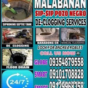 Declogging sink tanggal barado and siphoning septic tank, cleaning | PostAds PH