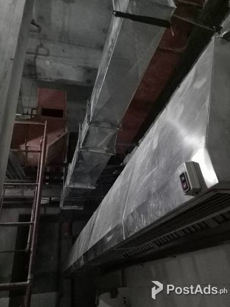 Supply and Installation-Stainless Kitchen Hood