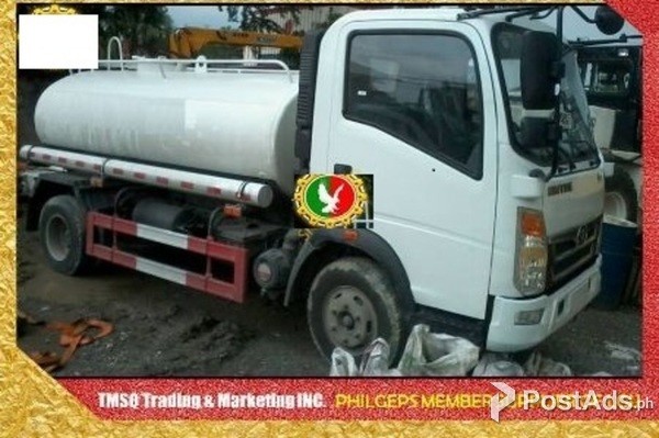 homan H3 water tanker 4000kl