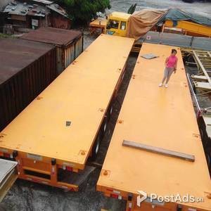 brand new tri axle Flatbed Semi trailer | PostAds PH