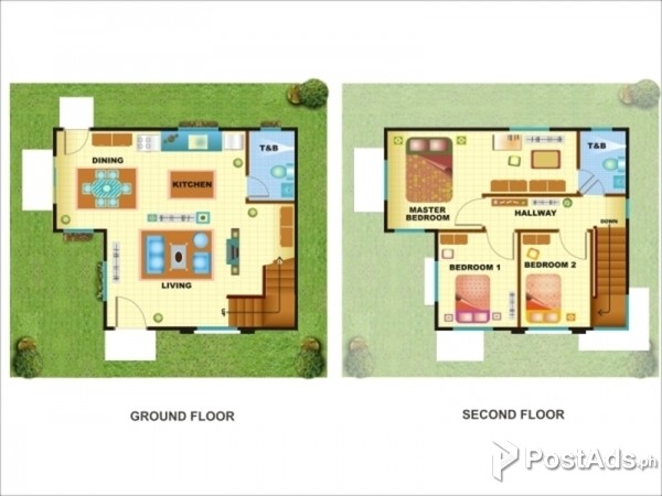 House and Lot for Sale in Washington Subdivision