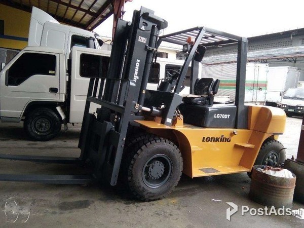 Brand new! LG70DT Diesel Forklift 7 tons Lonking TCM counterpart FD70
