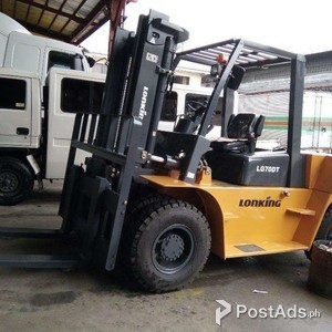 Brand new! LG70DT Diesel Forklift 7 tons Lonking TCM counterpart FD70 | PostAds PH