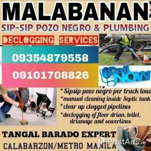 Malabanan siphoning septic tank and declogging cleaning drian services | PostAds PH
