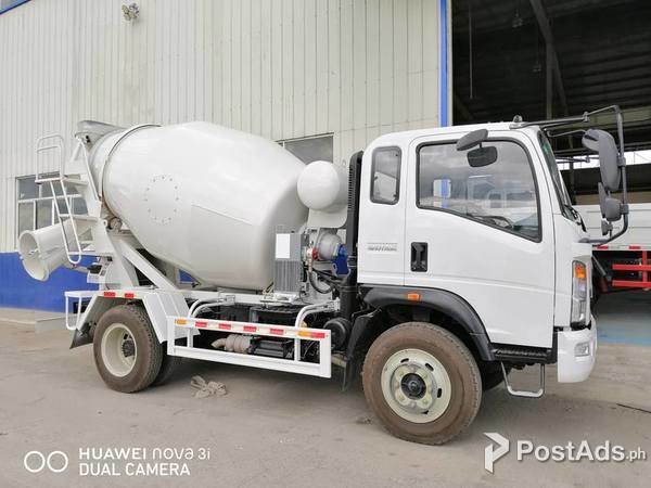 HOMAN H3 6-WHEELER TRANSIT MIXER 4 CBM, EURO IV 