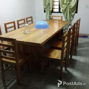 Mahogany Dining Set (10 Seater) | PostAds PH