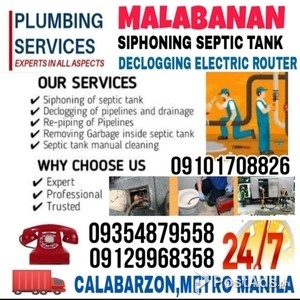 Malabanan cleaning septic tank sipsip pozo negro & plumbing services | PostAds PH