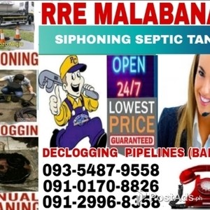 Affordable Malabanan sip sip pozo negro and declogging drian | PostAds PH