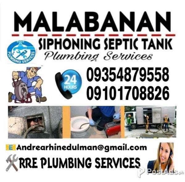 Lowest price malabanan siphoning and plumbing tanggal barado