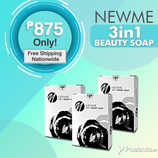 NewMe 3in1 Beauty Soap 3pcs