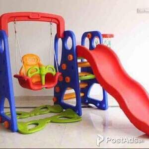 3 in 1 slide and swing with basketball ring brand new | PostAds PH