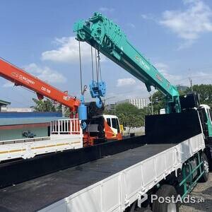 FOR SALE: 12 Wheeler Daewoo 12 tons Boom Truck CSS560 Crane | PostAds PH