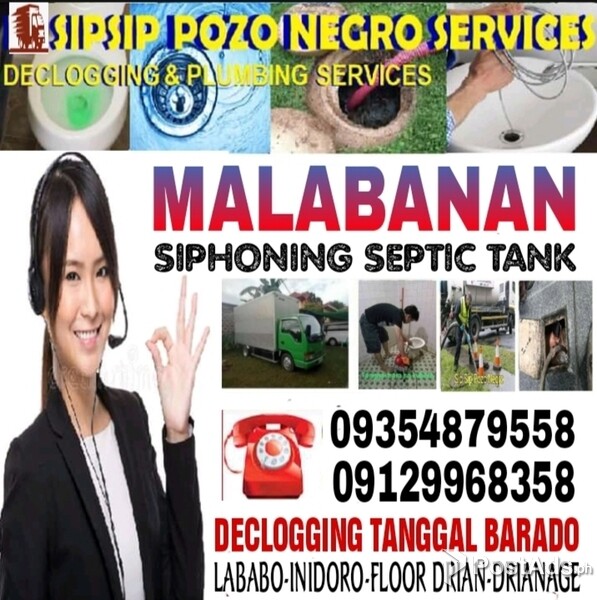 Best Malabanan siphoning septic tank and Declogging pipelines