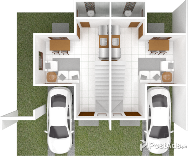 2 Bedrooms Townhouse in Serenis South in Mohon Talisay City, Cebu