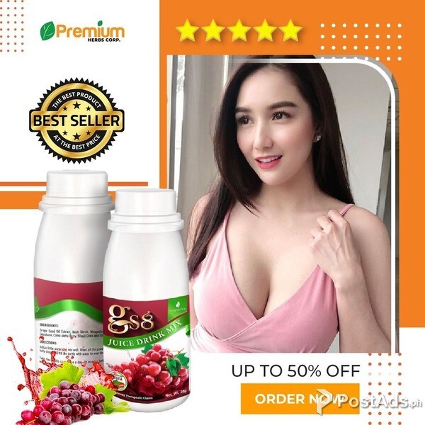 Lazada Manisan | GS8 Juice Drink Mix Natural |  Paragis Mix Juice