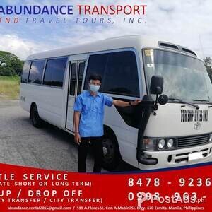 MINI BUS/COASTER FOR RENT! PROMO! CALL OR TEXT 09989632040 | PostAds PH
