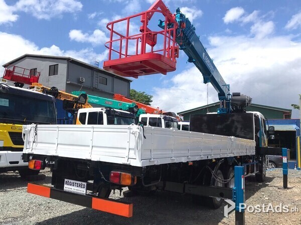 Euro4 Boom Truck 7 tons 