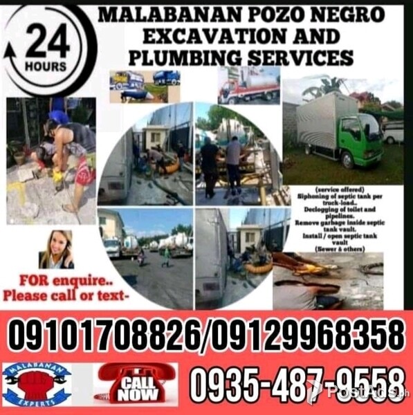 Lowest price Malabanan siphoning septic tank and declogging pipelines 