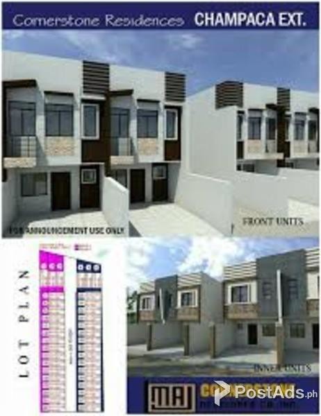New Pre-Selling Townhouse For Sale At Cornerstone Marikina (Champaca)
