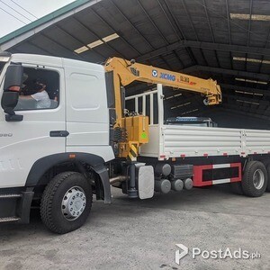 HOWO A7 6X4 BOOM TRUCK 6.3 TONS (TELESCOPIC TYPE) | PostAds PH