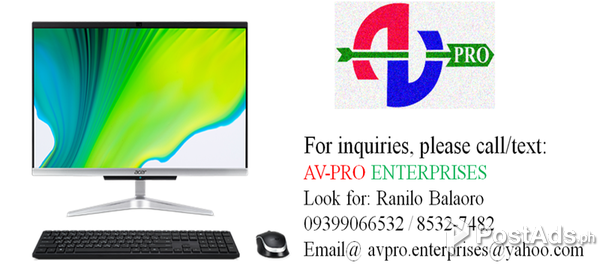 ACER ALL IN ONE C24 1651 11th Gen i5 256GB SSD + 1TB HDD with Office