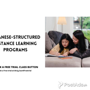 Japanese-structured Distance Learning Programs | PostAds PH