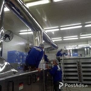 Supply and Installation-Ducting works/Fresh Air/Exhaust | PostAds PH