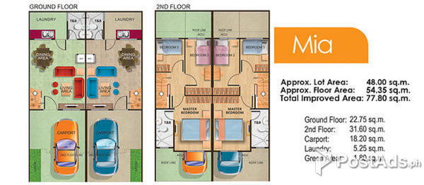 Complete 3BR Townhouse near District Mall Imus