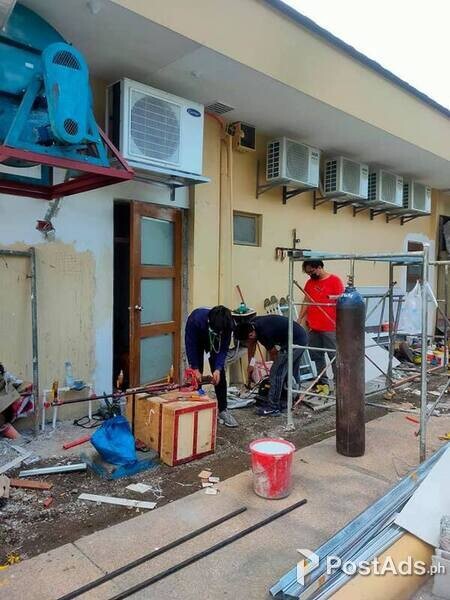 Gas line project/work