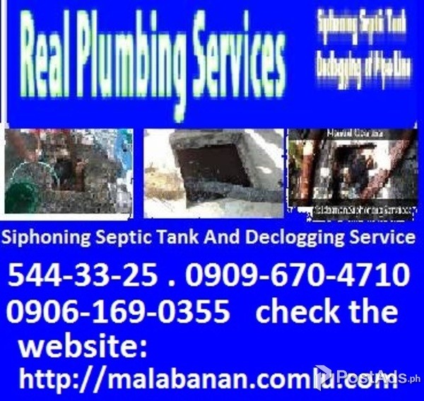 MALABANAN TAGUIG CITY SIPHONING SEPTICTANK SERVICES,5443325/9096704710