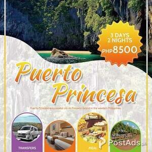 Puerto Princesa 3D2N Land Arrangement Package | PostAds PH