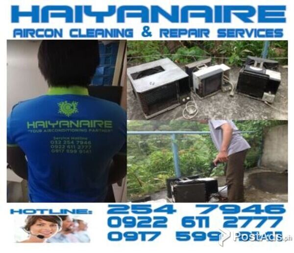 HAIYANAIRE Aircon Cleaning Services in North Town Homes Cebu City