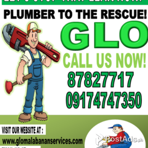 GLO MALABANAN PLUBMBING SERVICES PARANAQUE | PostAds PH