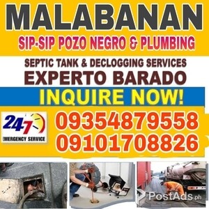Pozo negro excavation siphoning and plumbing service | PostAds PH