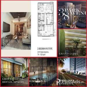 Cebu 2BR Condo Unit for SALE in 38 Park Avenue I.T. Park | PostAds PH