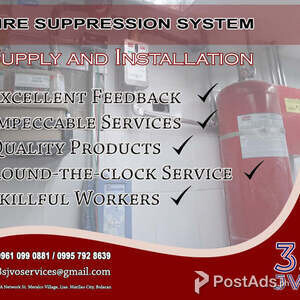 FIRE SUPPRESSION SYSTEM | PostAds PH