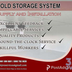 COLD STORAGE SYSTEM | PostAds PH