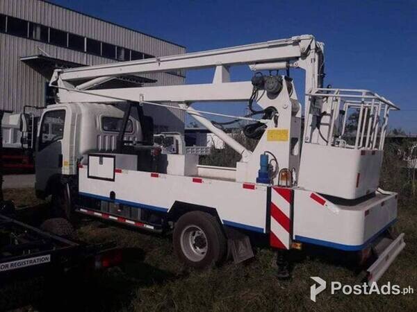 HOMAN H3 6-WHEELER MANLIFT 5CBM , 14 MTRS. PLATFORM 